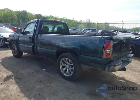 2003 Chevrolet Silverado 1500 Work Truck from USA, damaged, VIN 1GCEC14V23Z207935